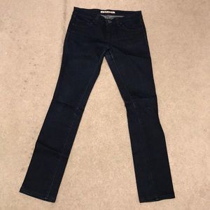 J brand pencil dark wash Jean
